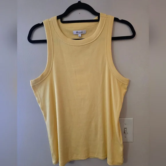 Madewell Yellow Tank Top - Picture 2 of 5